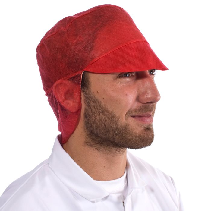 Red Snood Cap